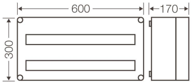 HENS Mi-Automatengehäuse 56TE     MI1455 