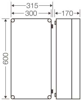 HENS Mi-Einzelleergehäuse Mi     Mi 9400 