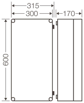 HENS Mi-Einzelleergehäuse Mi     Mi 9400 