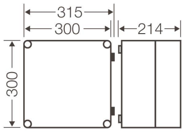 HENS Mi-Einzelleergehäuse Mi     Mi 9210 