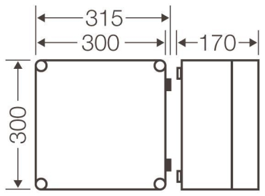 HENS Mi-Einzelleergehäuse Mi     Mi 9200 