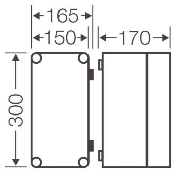 HENS Mi-Einzelleergehäuse Mi     Mi 9100 