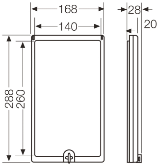 HENS Scharnierfenster für Mi-       MISF 
