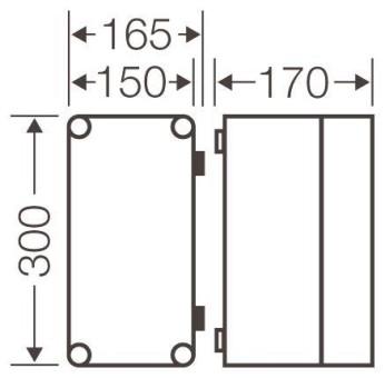 HENS Mi-Einzelleergehäuse Mi     Mi 9100 