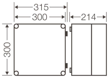HENS Mi-Einzelleergehäuse Mi     Mi 9210 