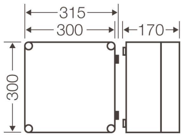HENS Mi-Einzelleergehäuse Mi     Mi 9200 