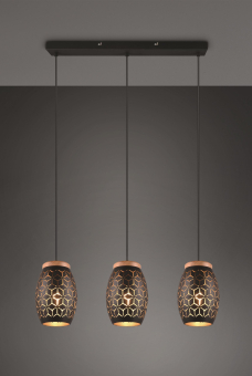 Trio PL BIDAR, 3xE27,          R31573080 