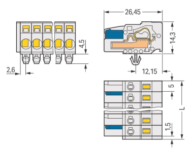 WAGO 721-102/008-000 1-Leiter- 