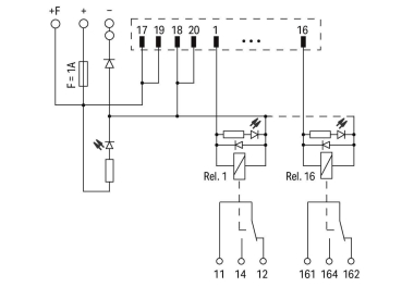 WAGO 704-5024 Übergabemodul für 