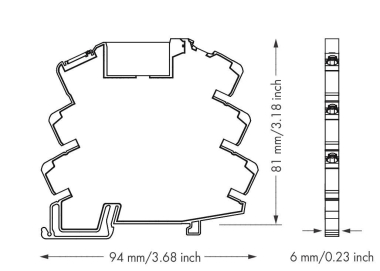 WAGO 857-303 Relaismodul, 