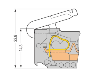WAGO 231-131 Betätigungswerkzeug,aus 