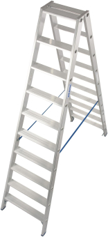 Krause Stufen-Doppelleiter Alu 2x10 