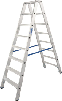 Krause Stufen-Doppelleiter Alu 2x8 
