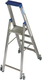 KRAU Stufen-Stehltr. m. Ro. + Dr. 124616 