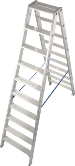 Krause Stufen-Doppelleiter Alu 2x10 