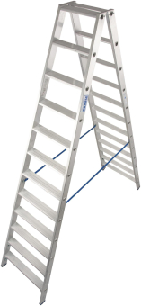 Krause Stufen-Doppelleiter Alu 2x12 