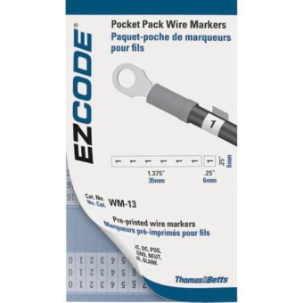 ABB Bedruckte Kabelmark./ Heftform, WM-A 