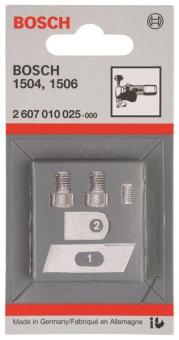 Bosch Messer-Set für Blech-   2607010025 