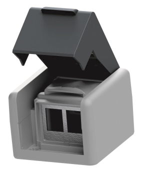 ZVK Aufputzdose 2-fach, IP44    CKVDAP92 