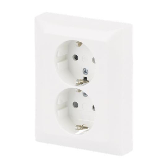 BJ SCHUKO  Doppelsteckdose  202 EUJB-914 