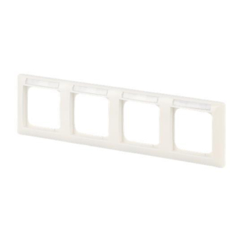 BJ Rahmen waagerecht 4-fach  1734 NS-914 