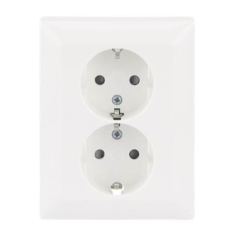 BJ SCHUKO  Doppelsteckdose  202 EUJB-914 