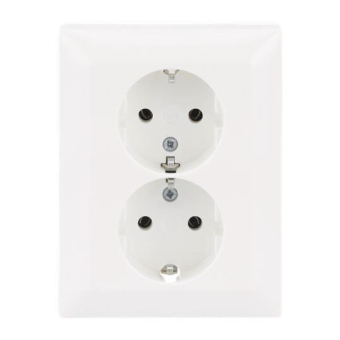 BJ SCHUKO  Doppelsteckdose   202 EUJ-914 