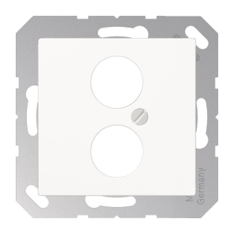 Jung Abdeckung f.2Kleinsteck. A562-2BFWW 