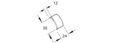 Kleinhuis Stoßstellenabdeckung  BDKV35.3 