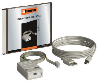 BTicino 3559 PC-Programmierkabel f.RS232 