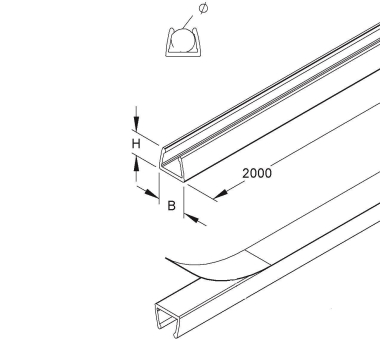 HKL Minikanal 7,5x9,5              LC 81 