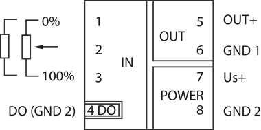 WAGO 857-809 Potipositionsmessumformer, 
