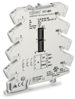 WAGO 857-801 Temperaturmessumformer für 
