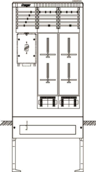 Hager Zähleranschlusssäule     ZAS207KH1 