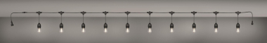 Trio Lichterkette CHAIN,10xE27 R74771132 