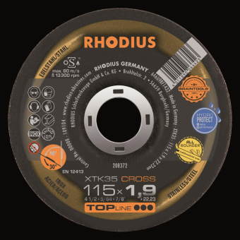 Rhodius Trennscheiben XTK35 Cross 208372 