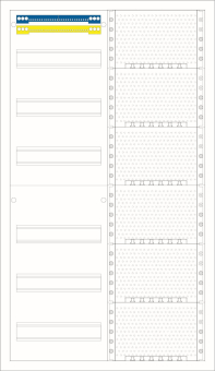 f-tronic AP Medienverteiler     FV2-6-M1 