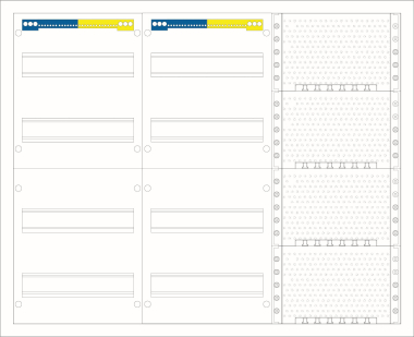 f-tronic AP Medienverteiler     FV3-4-M1 