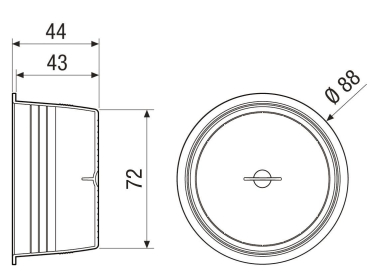 Maico Verschlussdeckel           MA-VD75 