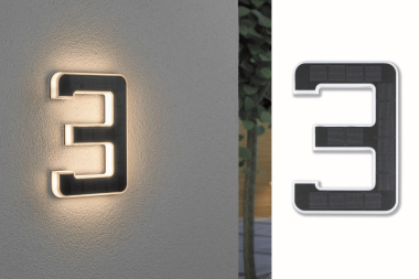 Paulmann Outdoor Solar Hausnummer  79844 