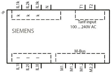 Siemens SENTRON, Messgerät, 7KT  7KT1668 