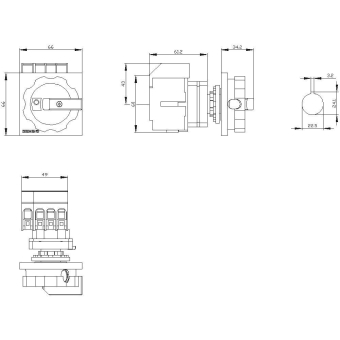 Siemens 3LD31540TL53       3LD3154-0TL53 