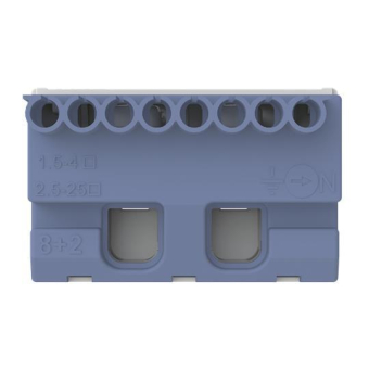 STRIE N-Klemmenblock 8x4+2x25qmm   ZK82B 