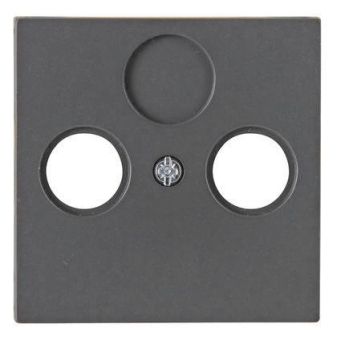 Kopp Abdeckung f.Ant.steckd.2f 373515187 