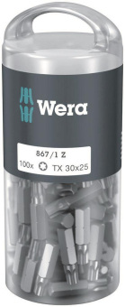 Wera Bits 100xTX30x25mm      05072451001 