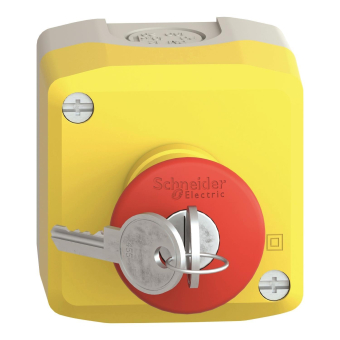 Schneider Gehäuse m.Pilztaster  XALK188G 