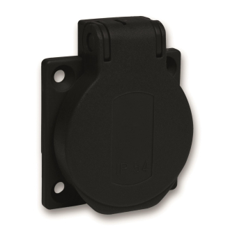 Schneider Schukosteckdose schwarz PKS51N 