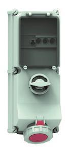 Bals Wandsteckdose TE abschaltbar  17554 