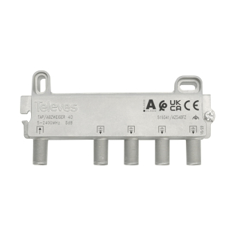 Televes 4-fach Abzweiger        AZS420FZ 