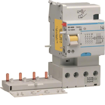 Hager Fehlerstrom Block 4polig    BD463N 